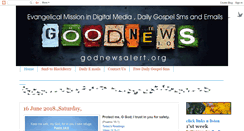 Desktop Screenshot of godnewsalert.org